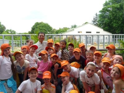 APELSINの子供たちをキエフ動物園に3