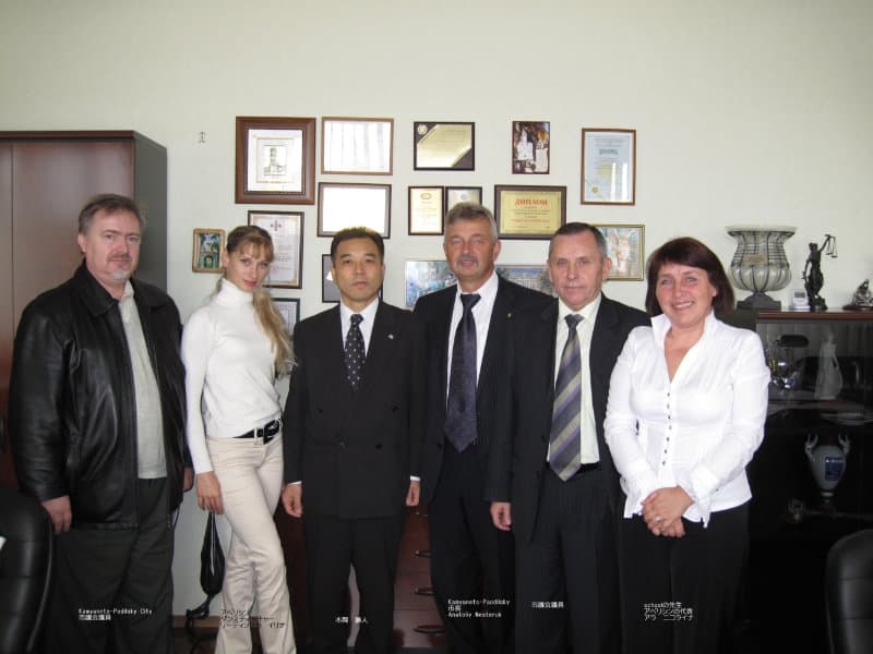 カミネツパドルスキ市長室にて