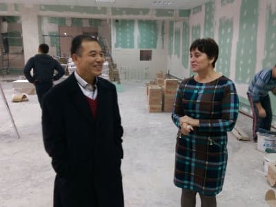 工事進捗状況視察