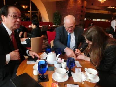 通訳:留学生 YEVHENIIA